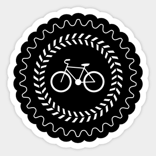 bicycle love 2 Sticker